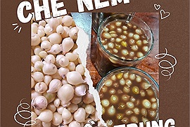 Đặc sắc món chè ném miền Trung giải cảm như một loại dược liệu dân gian lâu đời
