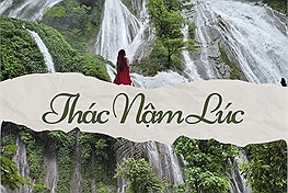 Ngọn thác kỳ vĩ như cảnh thiên đường ở Lai Châu được gợi ý để "đi tránh cái nóng 40 độ của Hà Nội"