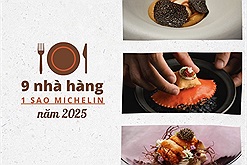 Điểm lại 9 nhà hàng Việt Nam lọt danh sách 1 sao Michelin năm 2025