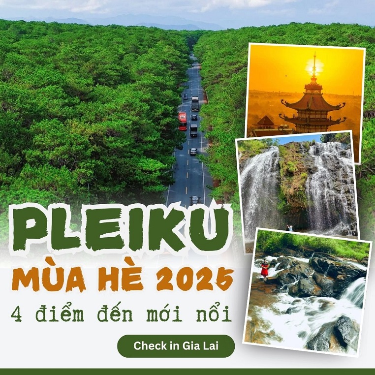 Khám phá 4 điểm đến mới nổi gần "phố núi" Pleiku: Đón hè đại ngàn Tây Nguyên bên thiên nhiên xanh mát