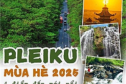 Khám phá 4 điểm đến mới nổi gần "phố núi" Pleiku: Đón hè đại ngàn Tây Nguyên bên thiên nhiên xanh mát