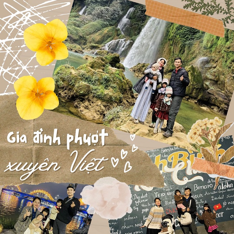 8 kinh nghiệm phượt xuyên Việt của gia đình 5 người đã đi 33/63 tỉnh thành của Việt Nam