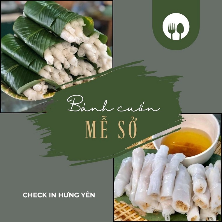 Đặc sản bánh cuốn Mễ Sở của Hưng Yên: Một bọc lá chục chiếc bánh đặc trưng