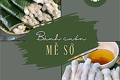 Đặc sản bánh cuốn Mễ Sở của Hưng Yên: Một bọc lá chục chiếc bánh đặc trưng