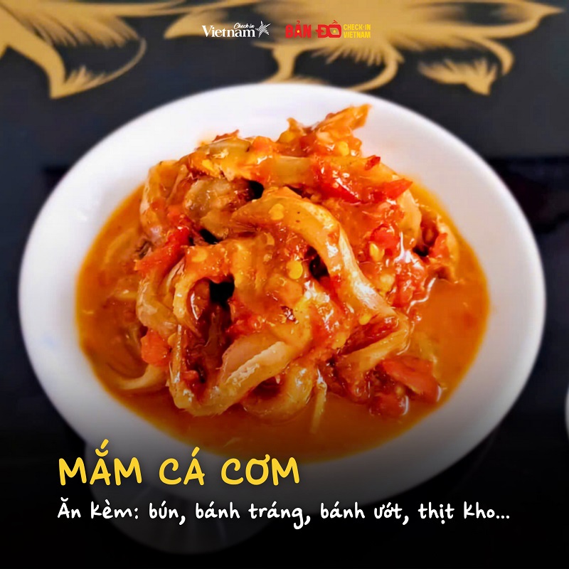 mắm đặc sản làm nên mâm cơm chuẩn vị Huế