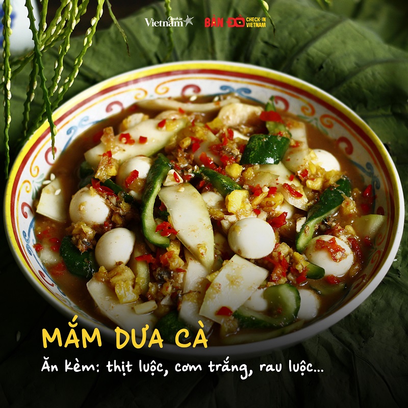 mắm đặc sản làm nên mâm cơm chuẩn vị Huế