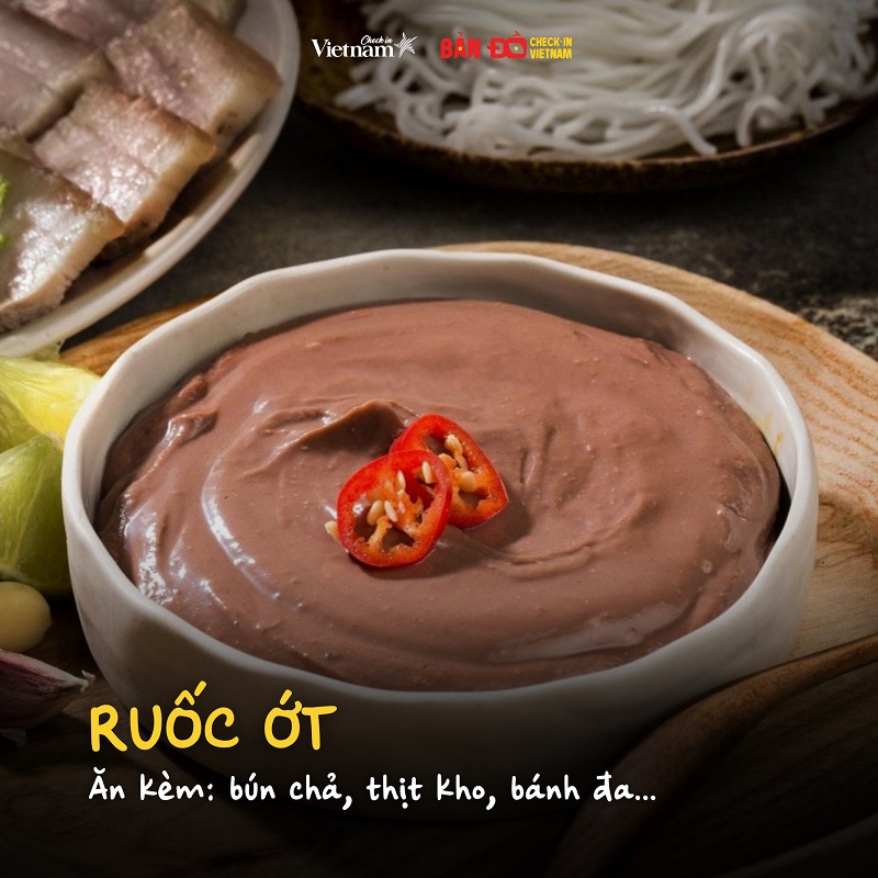 mắm đặc sản làm nên mâm cơm chuẩn vị Huế