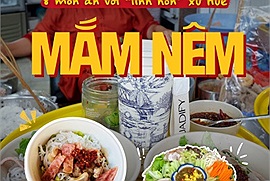 8 món ngon thưởng thức cùng mắm nêm xứ Huế trứ danh