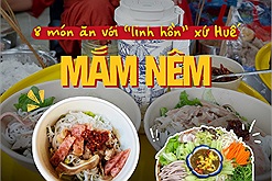 8 món ngon thưởng thức cùng mắm nêm xứ Huế trứ danh