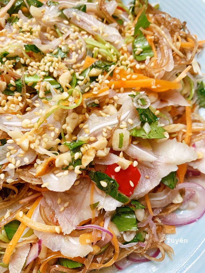 Công thức nộm tai heo hoa chuối