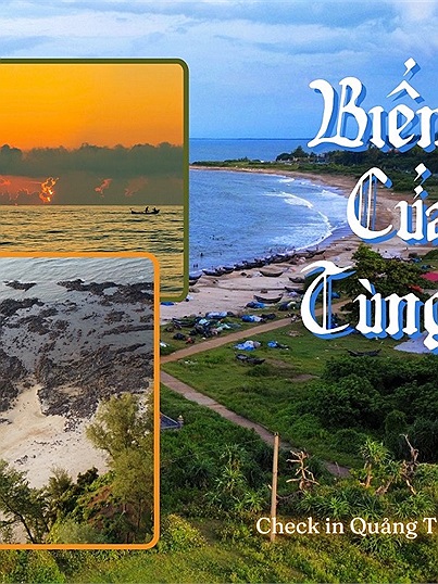 Vẻ đẹp hoang sơ của biển Cửa Tùng qua ống kính của thành viên Check in Vietnam