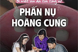 Phấn nụ hoàng cung - Bí mật làn da của các mỹ nữ thời xưa