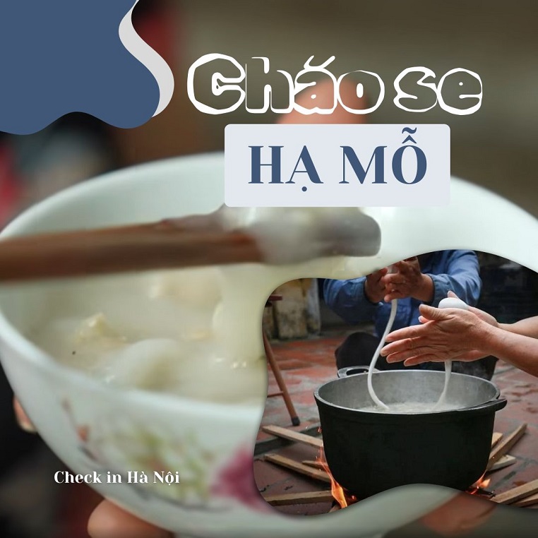 Cháo se Hạ Mỗ - Món ngon ngoại thành Hà Nội độc đáo từ cái tên tới cách ăn