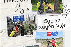 Phượt thủ nhí 12 tuổi cùng mẹ đạp xe xuyên Việt khiến cả "hội phụ huynh" lẫn "khối nghỉ hè" thán phục