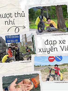 Phượt thủ nhí 12 tuổi cùng mẹ đạp xe xuyên Việt khiến cả "hội phụ huynh" lẫn "khối nghỉ hè" thán phục