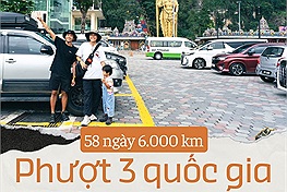 Hành trình 58 ngày 6.000 km qua 3 quốc gia Đông Nam Á: "Để sống trọn vẹn với một phiên bản tự do nhất của mình"
