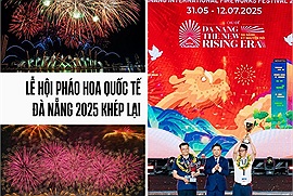 Lễ hội Pháo hoa Quốc tế Đà Nẵng 2025 khép lại với dấu ấn cảm xúc của đội Việt Nam