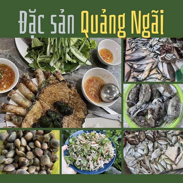 Loạt ảnh giới thiệu các món đặc sản Quảng Ngãi gây sốt diễn đàn ẩm thực