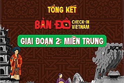 Bản đồ Check in Vietnam khép lại giai đoạn 2 "Tiếp nối di sản" với 123 triệu lượt xem trên TikTok