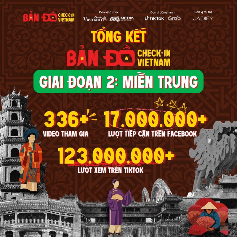 Bản đồ Check in Vietnam khép lại giai đoạn 2