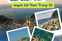 Loạt bãi biển đẹp của vùng duyên hải Nam Trung Bộ được các thành viên Check in Vietnam review
