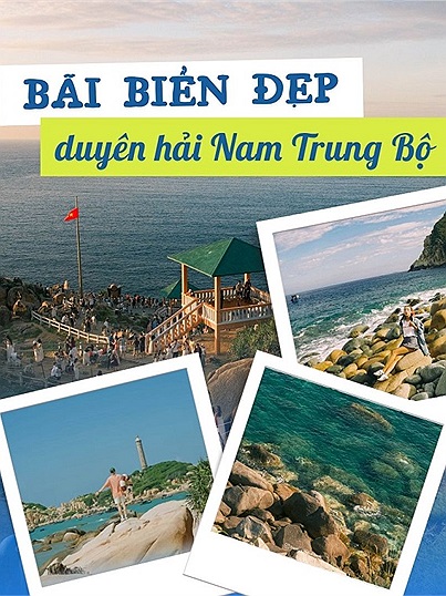 Loạt bãi biển đẹp của vùng duyên hải Nam Trung Bộ được các thành viên Check in Vietnam review