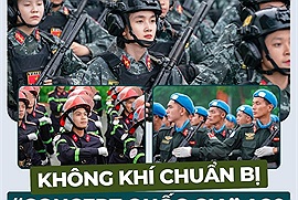 Rộn ràng không khí chuẩn bị cho Đại lễ A80: "Dù trời đổ mưa vẫn không ngăn được quyết tâm"