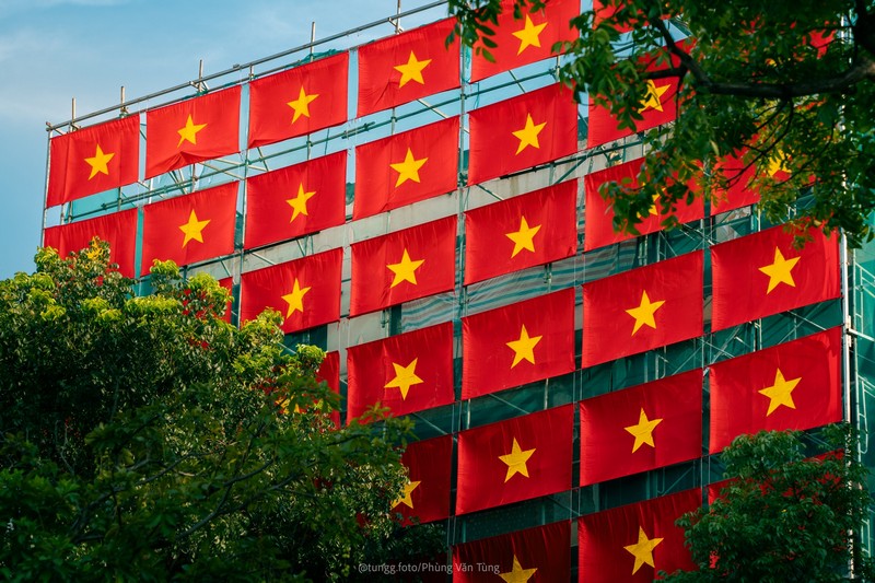 Cộng đồng Check in Vietnam hoà cùng màu cờ Tổ quốc