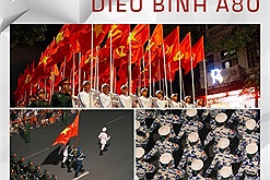 Nhìn lại những khoảnh khắc đẹp nhất của buổi hợp luyện diễu binh A80 qua ống kính các thành viên Check in Vietnam