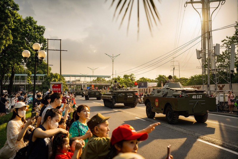 Lễ sơ duyệt diễu binh diễu hành A80