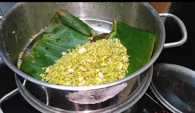 các bước làm món xôi cốm