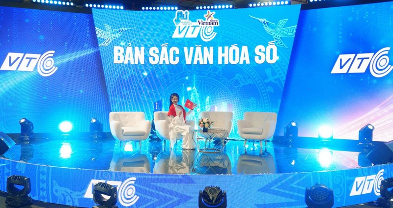 gian hàng của Audition trong triển lãm thành tựu đất nước 80 năm