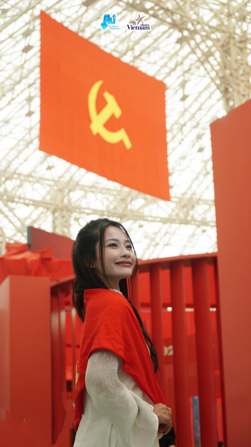 gian hàng của Audition trong triển lãm thành tựu đất nước 80 năm