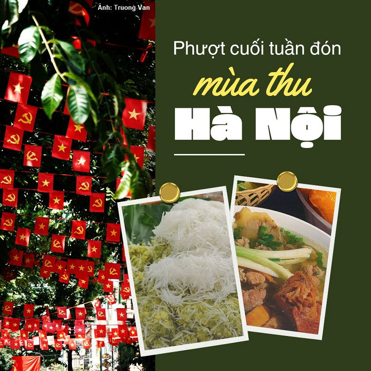 Lịch trình đi phượt Hà Nội ngày cuối tuần, đón mùa thu về