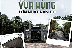 Thăm đền thờ Vua Hùng lớn nhất Nam Bộ: "Địa điểm vừa linh thiêng, vừa mát lành"