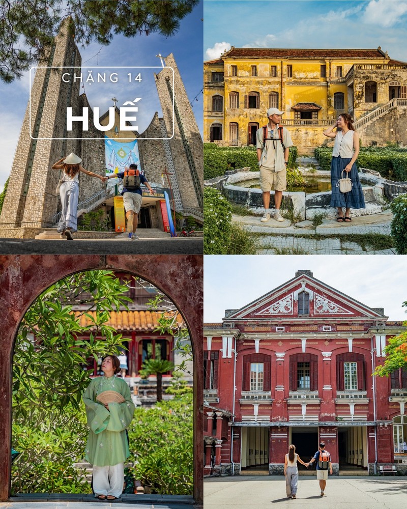 14 chặng xuyên Việt đẹp và nhiều cảm xúc