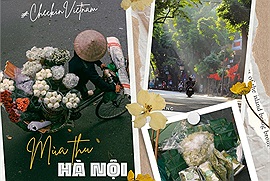 Loạt ảnh đẹp kèm những lời "có cánh" về mùa thu Hà Nội từ cộng đồng Check in Vietnam