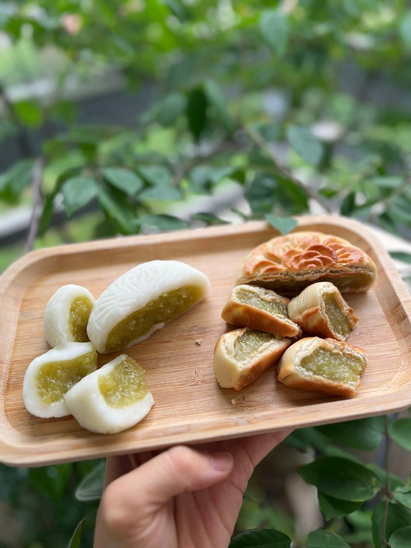 bánh trung thu nhân cốm