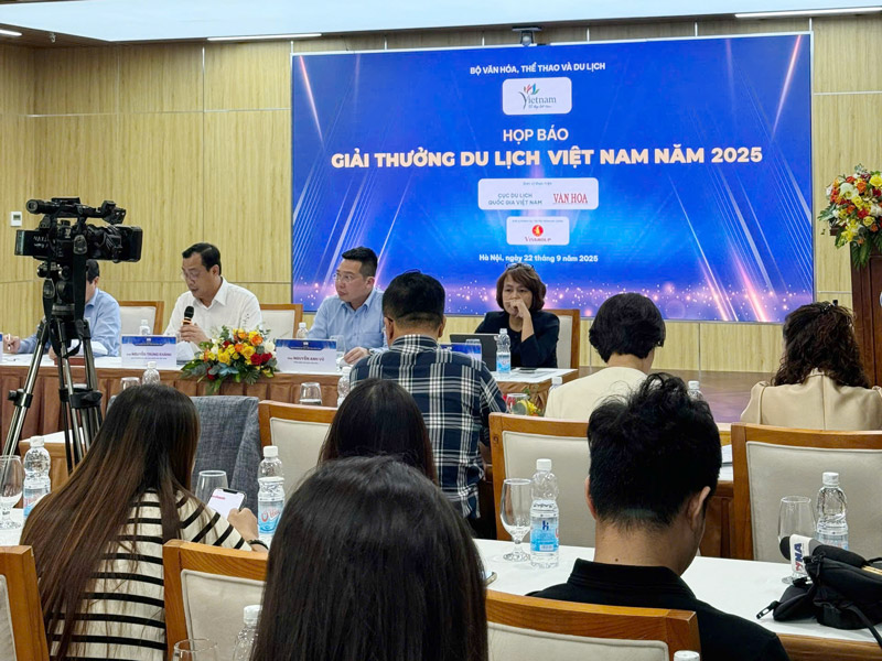 Lễ trao Giải thưởng Du lịch Việt Nam năm 2025