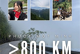 Cô gái phượt một mình hơn 800 km trong 4 ngày: "Chuyến đi này mình sẽ nhớ mãi"