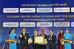 Check in Vietnam được vinh danh là Cơ quan truyền thông có đóng góp tích cực nhất cho ngành du lịch Việt Nam