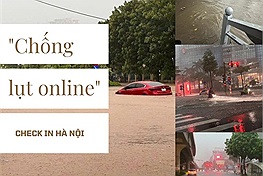 Cộng đồng Check in Vietnam "chống lụt online" trong buổi sáng khó quên tại Hà Nội