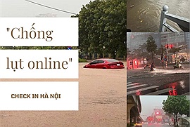Cộng đồng Check in Vietnam "chống lụt online" trong buổi sáng khó quên tại Hà Nội