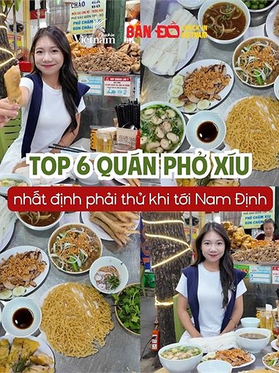 Top 6 quán phở xíu nên thử tại ngã 6 Nam Định