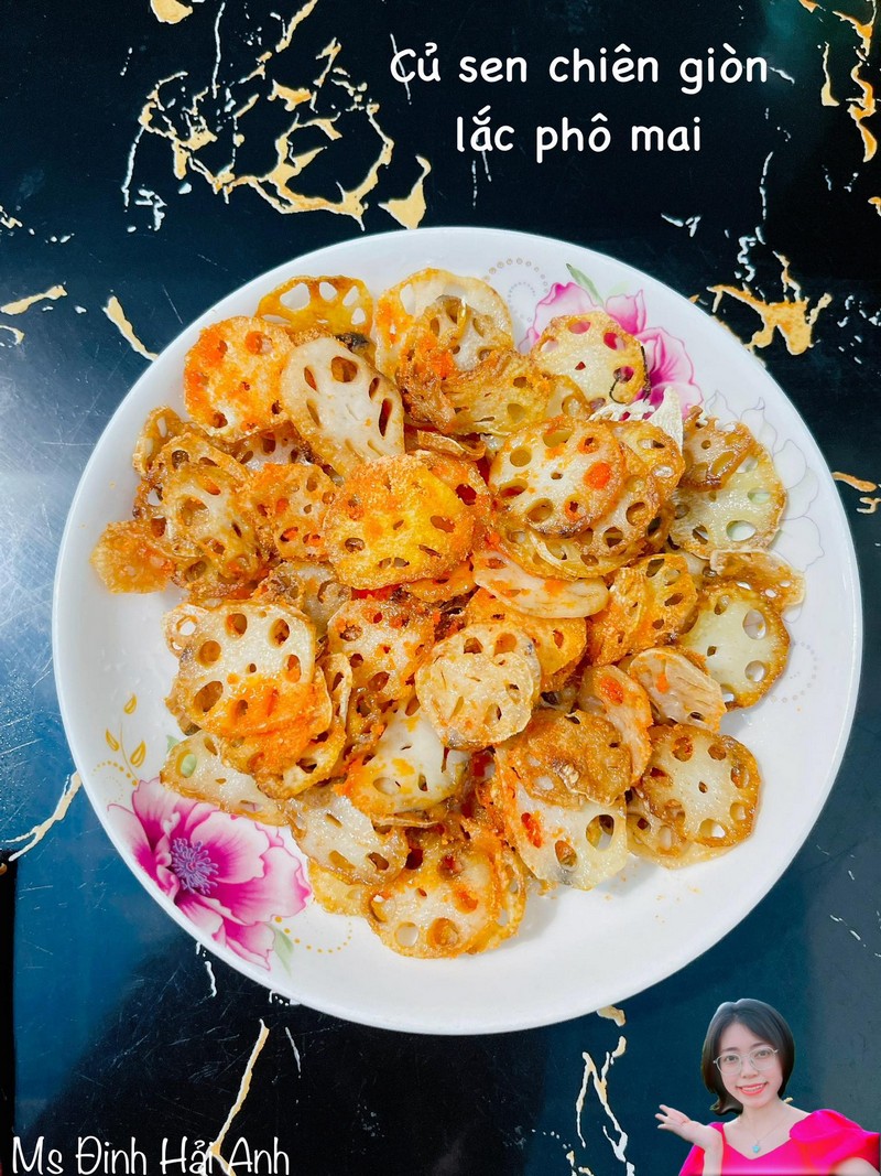 món chay tự nấu từ sen