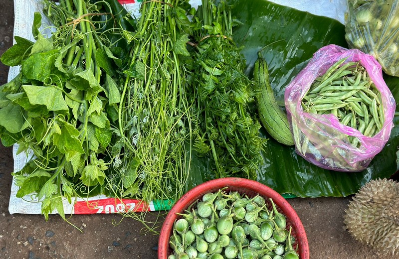 ẩm thực cây nhà lá vườn Tây Nguyên