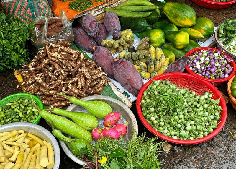 ẩm thực cây nhà lá vườn Tây Nguyên