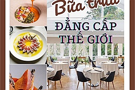 9 bữa trưa đẳng cấp thế giới với mức giá dễ chịu để thử trên toàn cầu
