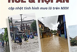 Tình hình Huế và Hội An trong trận lũ đang diễn ra tại miền Trung qua cập nhật từ cộng đồng mạng