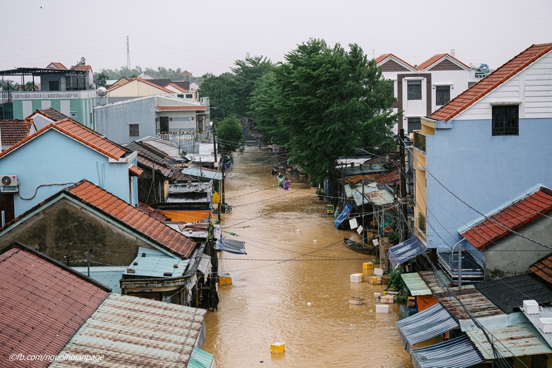 Huế và Hội An trong trận lũ đang diễn ra tại miền Trung